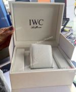 Replacement Replica IWC Watch Box - White Leather Case